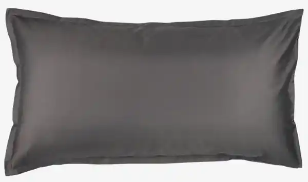 Bild 1 von Satin-Kissenbezug SALLY 40x80 grau
