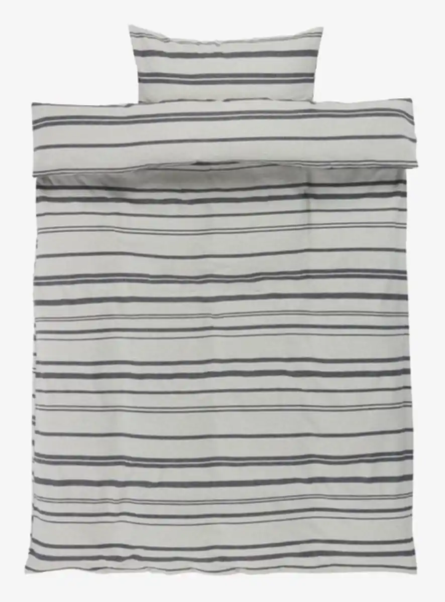 Bild 1 von Flanell-Bettwäsche LISSI 135x200 grau