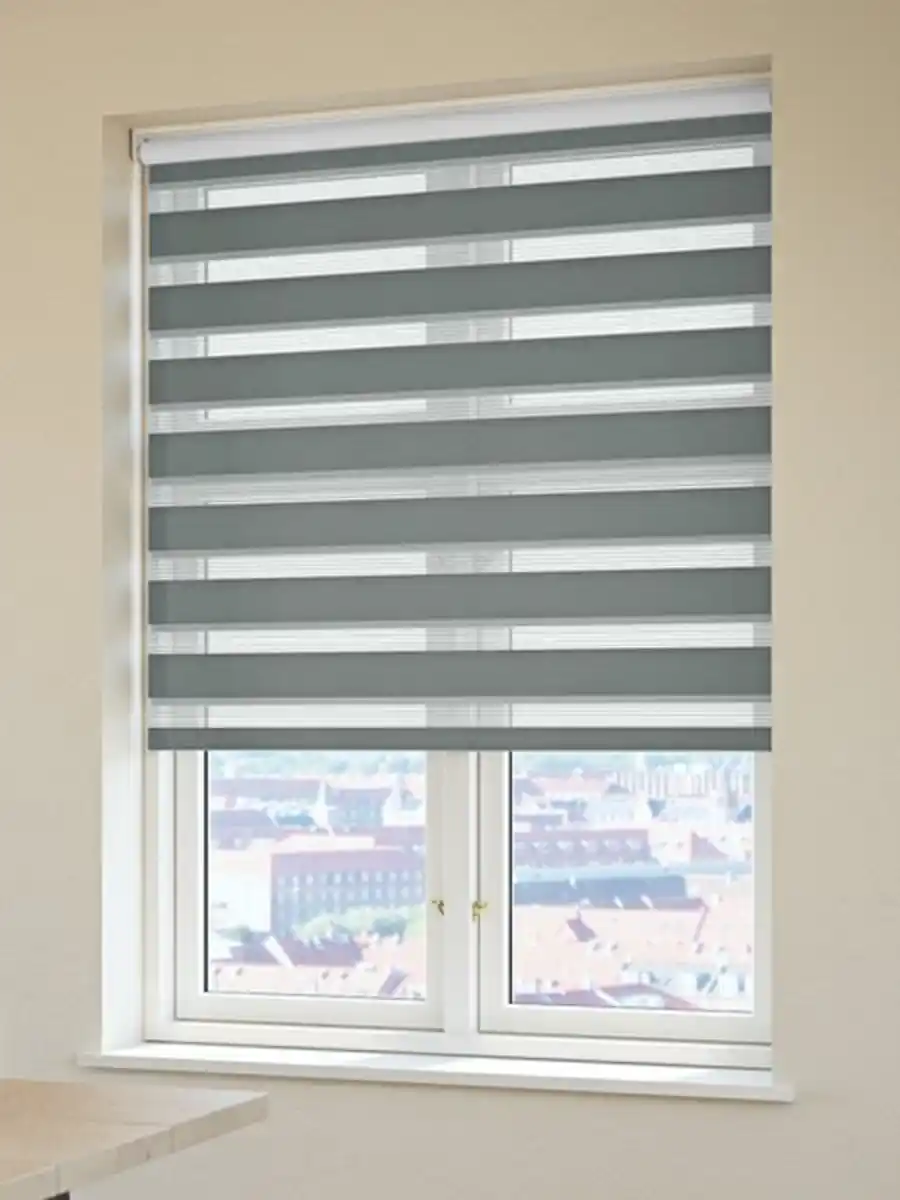 Bild 1 von Doppelrollo FEMRIS 100x180cm grau