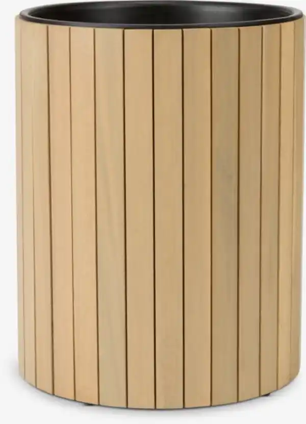 Bild 1 von Pflanzkübel EJDER Ø34xH43cm Hartholz