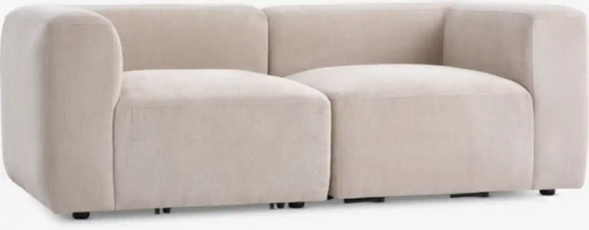 Bild 1 von Modulares Sofa SKEJBY 2 Pers. sand Stoff