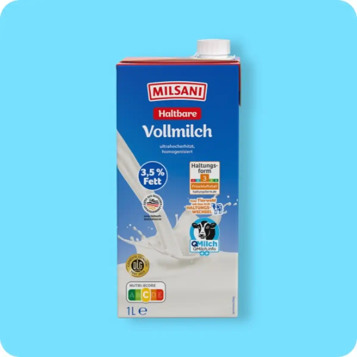 Bild 1 von MILSANI H-Milch, 3,5 % Fett