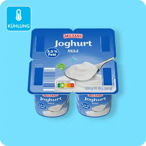 Bild 1 von MILSANI Joghurt mild, 3,5 % Fett
