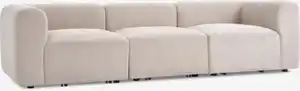 Modulares Sofa SKEJBY 3 Pers. sand Stoff