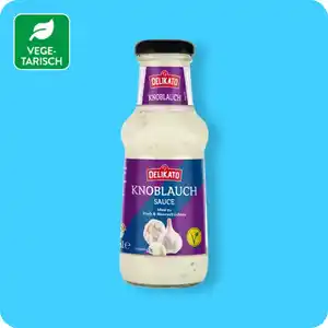 DELIKATO Grillsauce, Verschiedene Sorten (einige vegan oder vegetarisch)