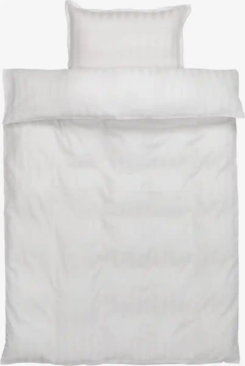 Bild 1 von Satin-Bettwäsche NELL 155x220 weiß