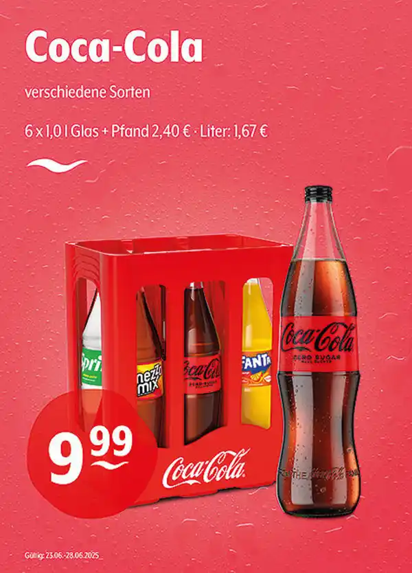 Bild 1 von Coca-Cola verschiedene Sorten