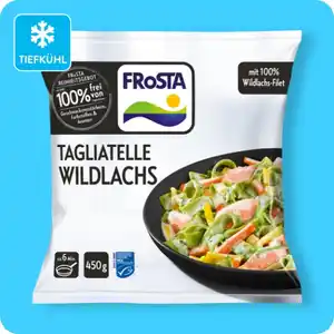FROSTA Fertiggericht, Tagliatelle Wildlachs
