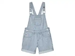 lupilu® Kleinkinder Latzhose kurz, aus reiner Baumwolle