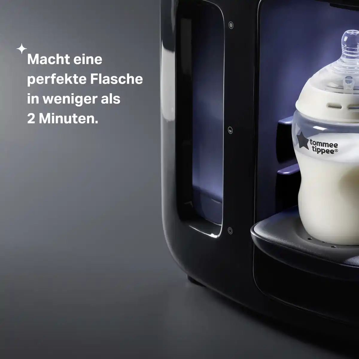 Bild 1 von tommee tippee Fläschchenzubereiter Perfect Prep day & night, schwarz