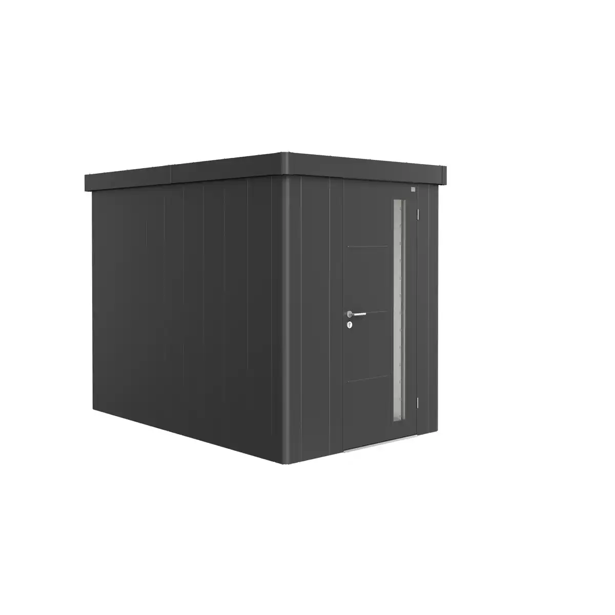 Bild 1 von Biohort Gerätehaus 'Neo 3A' dunkelgrau-metallic 180 x 292 cm mit Standardtür