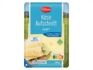 Milbona Käse Aufschnitt, 250 g