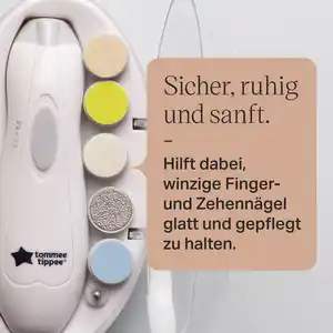 tommee tippee Elektrische Baby Nagelfeile & Trimmer
