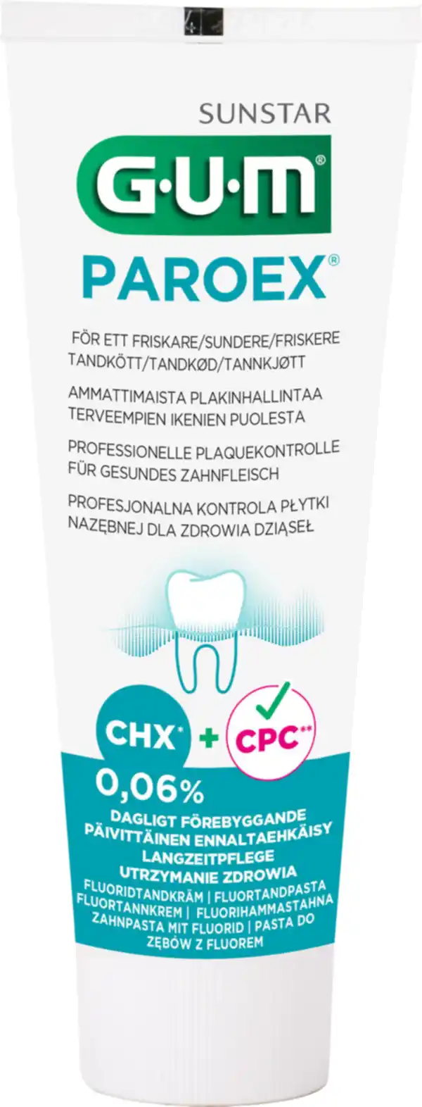 Bild 2 von GUM® Paroex Zahnpasta, 75 ml