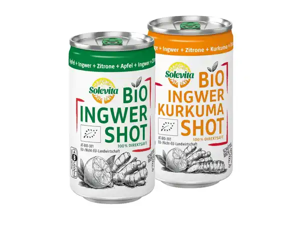 Bild 1 von Solevita Bio Ingwer Shot,  150 ml