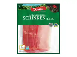 Dulano Selection Schwarzwälder Schinken g.g.A.,  200 g