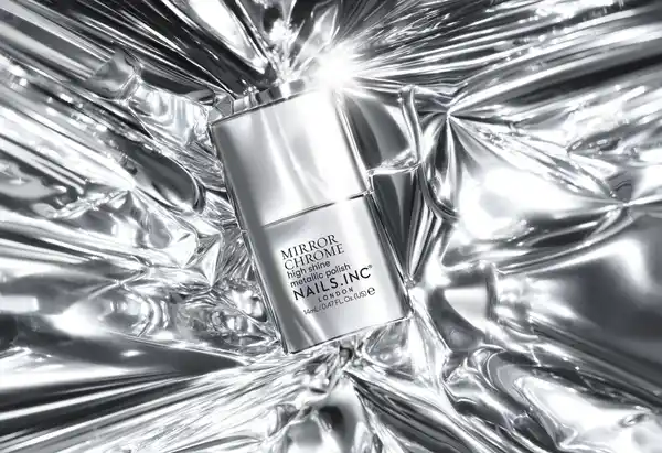 Bild 2 von Nails.INC Nagellack Chrome Silver Served, 14,6 ml