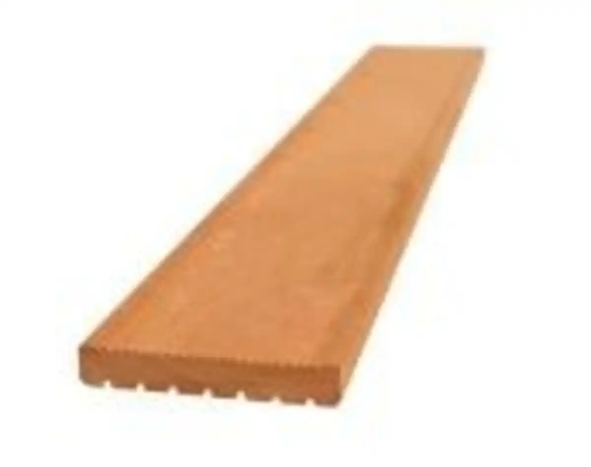 Bild 1 von Terrassendiele Bangkirai 245 x 14,5 x 2,5 cm grob/fein unbehandelt