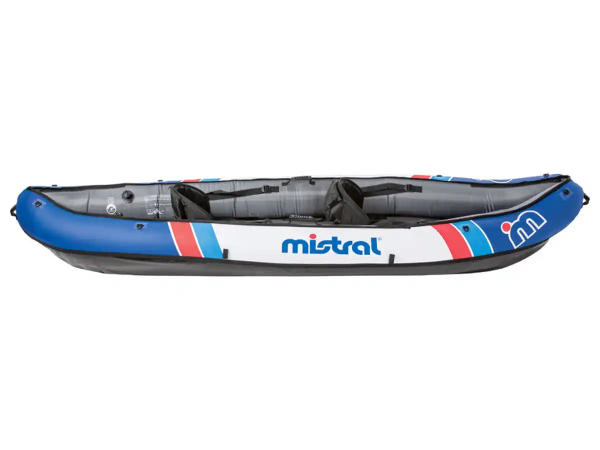 Bild 2 von Mistral Nylon Kajak, 3-Luftkammersystem, mit 2 Doppelpaddeln