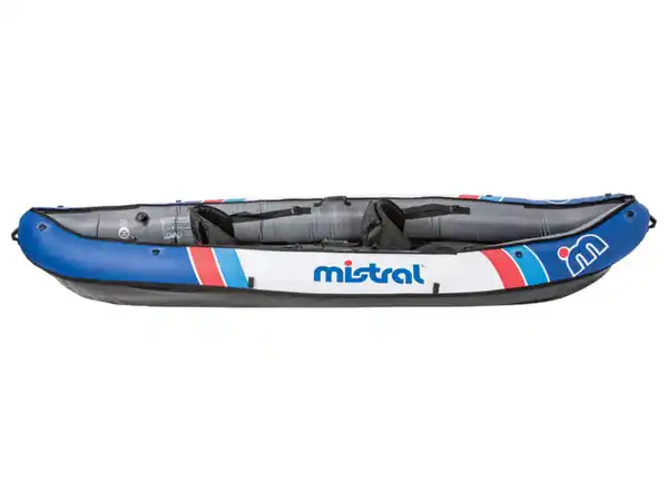 Bild 2 von Mistral Nylon Kajak, 3-Luftkammersystem, mit 2 Doppelpaddeln
