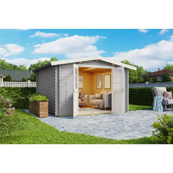 Bild 1 von Gartenhaus »Australien«, Holz, BxHxT: 332,9 x 222 x 310 cm (Außenmaße)