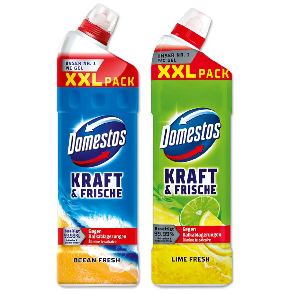 Bild 1 von Domestos Kraft & Frische WC Gel
