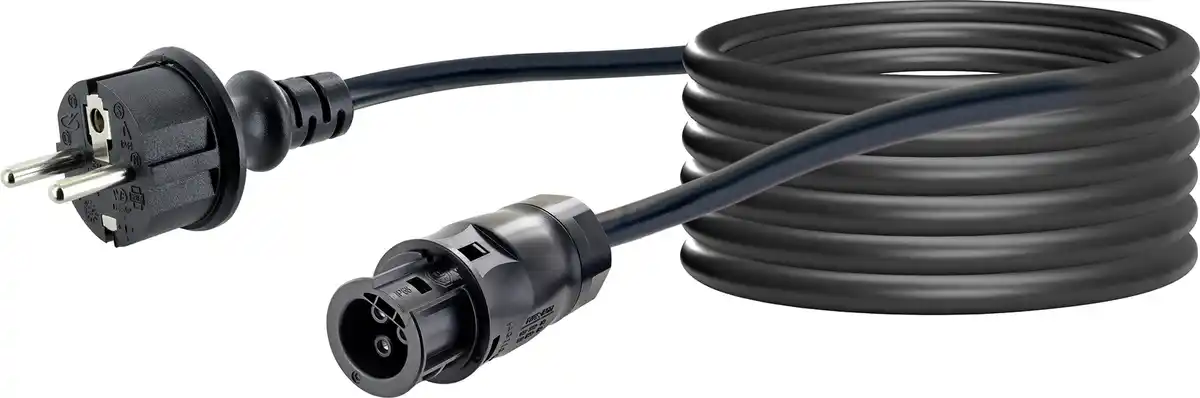 Bild 1 von Schwaiger Anschlusskabel Wechselrichter Typ F, Anschlusskabel M25, 10m