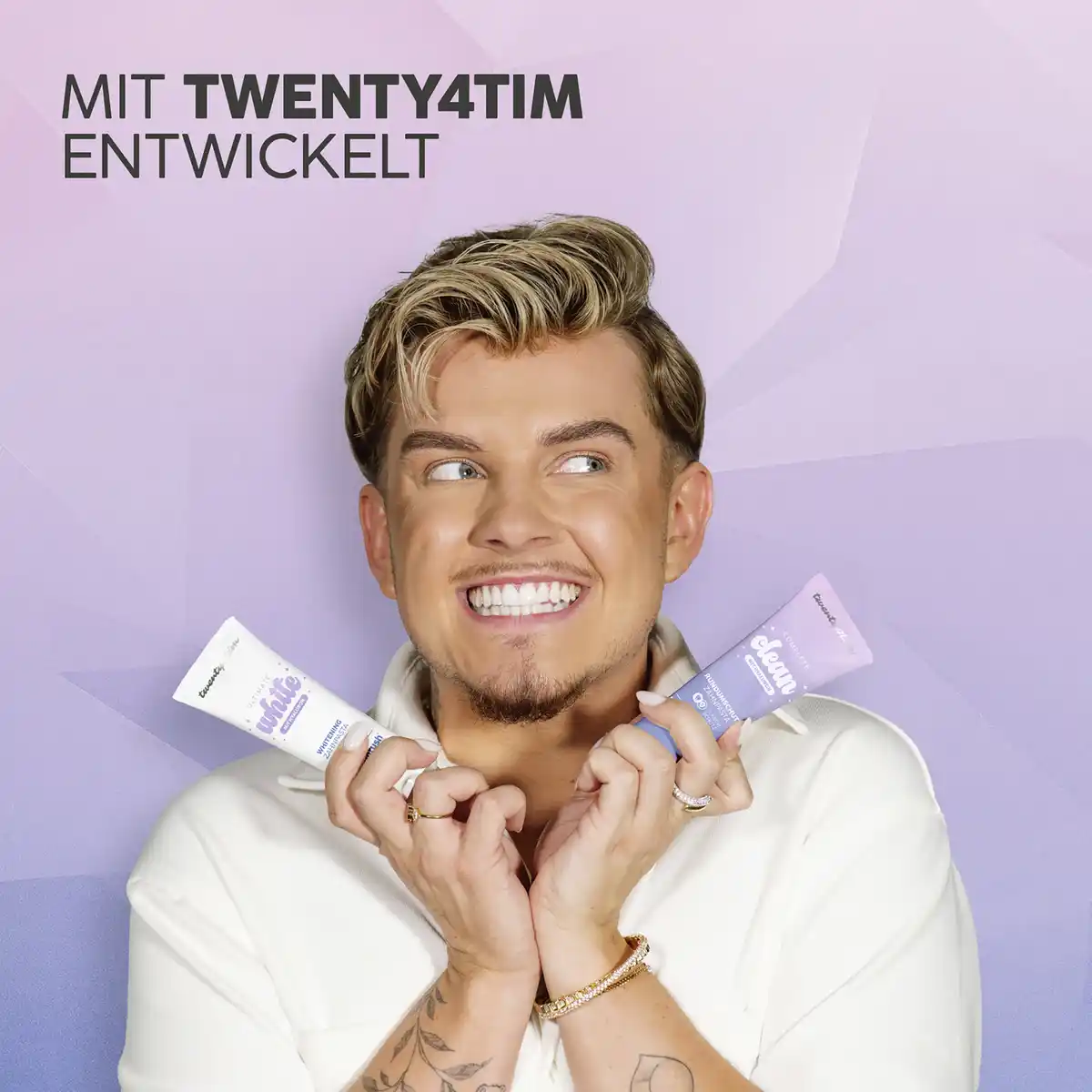 Bild 3 von happybrush Zahnpasta Twenty4Tim White, 75 ml