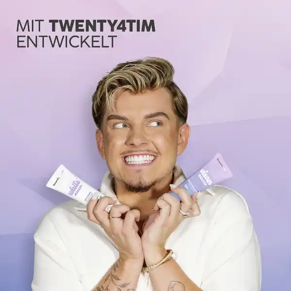 Bild 3 von happybrush Zahnpasta Twenty4Tim White, 75 ml