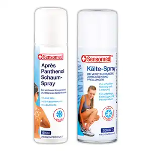 Sensomed Kältespray / Après Panthenol Schaum-Spray