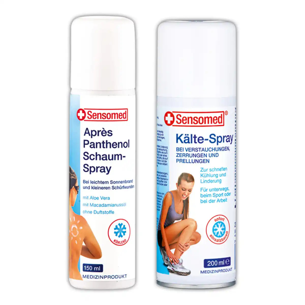 Bild 1 von Sensomed Kältespray / Après Panthenol Schaum-Spray
