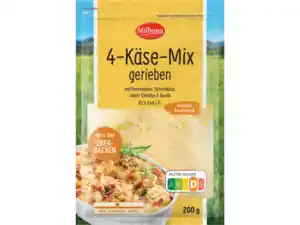 Milbona 4-Käse-Mix, 200 g