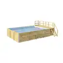 Bild 1 von Weka Massivholz-Pool '595' 416 x 203 x 644 cm