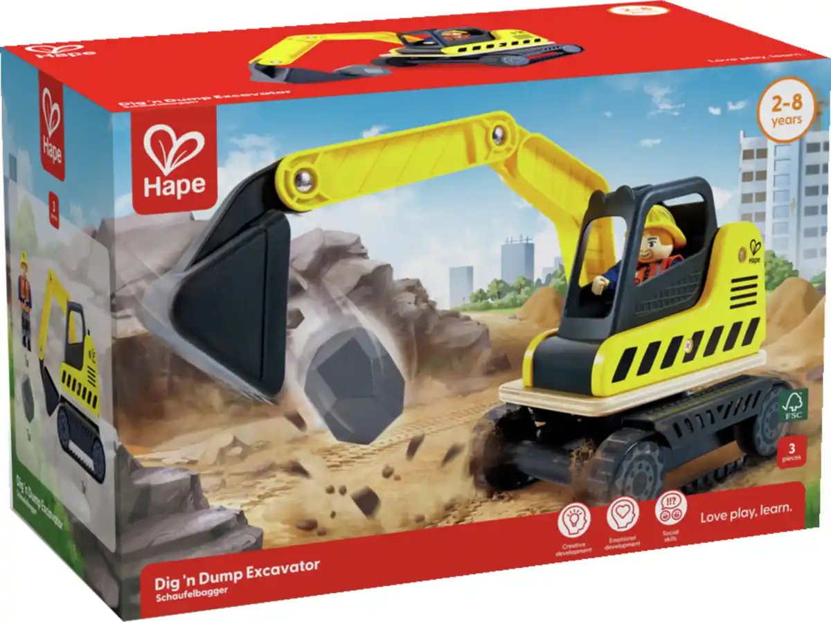 Bild 1 von Hape Bagger