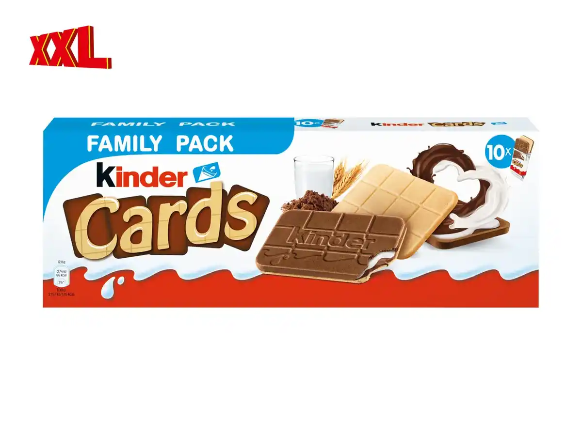 Bild 1 von Kinder Cards,  256 g
