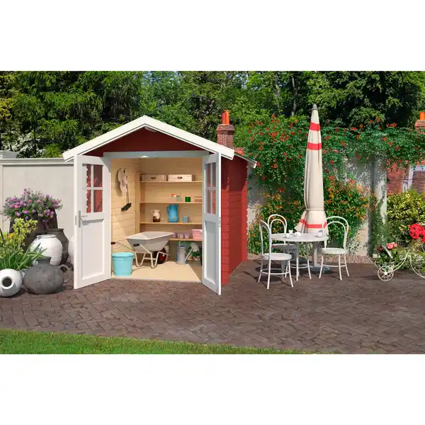 Bild 1 von Gartenhaus »Inn«, Holz, BxHxT: 241,1 x 234 x 260 cm (Außenmaße)