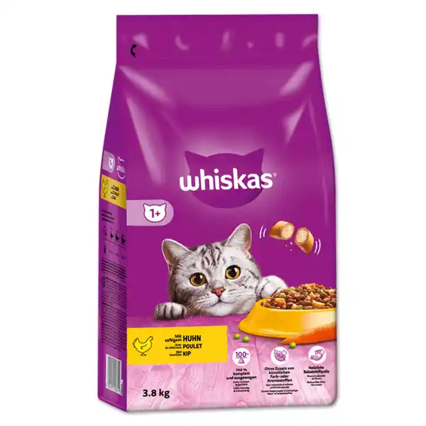 Bild 1 von Whiskas Katzen-Trockenfutter