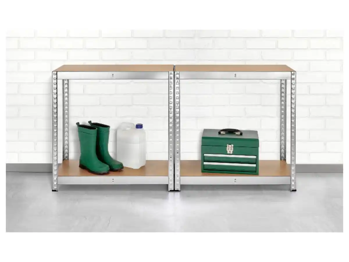 Bild 2 von PARKSIDE® Haushaltsregal, mit Rahmen aus verzinktem Stahl,  50 kg