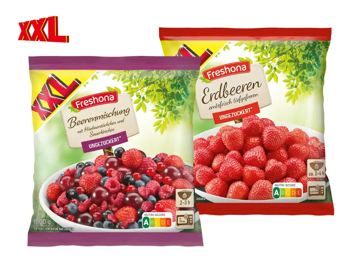 Bild 1 von Freshona Tiefkühlobst XXL,  1 kg