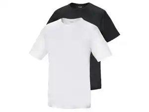 PARKSIDE® Herren T-Shirt, 2 Stück, körpernah geschnitten