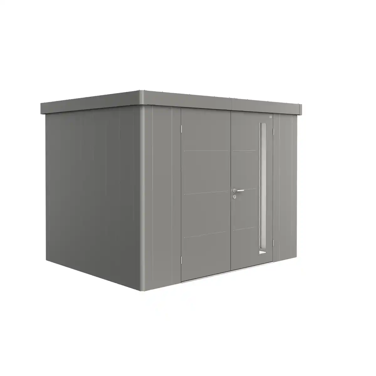 Bild 1 von Biohort Gerätehaus 'Neo 2C' quarzgrau-metallic 292 x 236 cm mit Doppeltür
