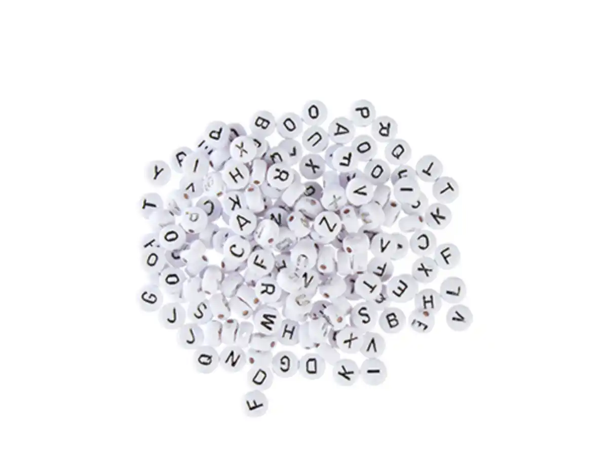 Bild 2 von Buchstabenperlen