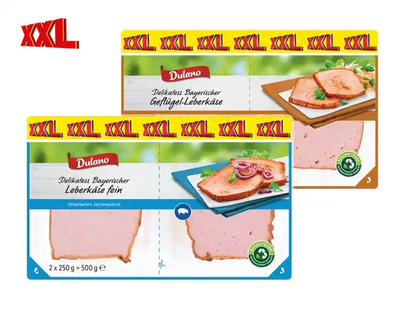 Bild 1 von Dulano Delikatess Bayerischer Leberkäse XXL