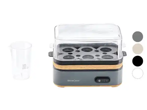 Bild 1 von SILVERCREST® KITCHEN TOOLS Eierkocher »EDS SEKH 400 B2«, mit Elementen in Holzoptik