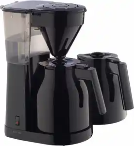 Easy II Therm + 2. Kanne Kaffeeautomat mit Thermokanne schwarz
