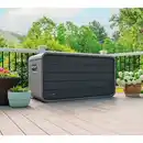 Bild 1 von Auflagen-/Kissenbox, 625 Liter, BxTxH: 146,7 x 72,4 x 77,2 cm, grau