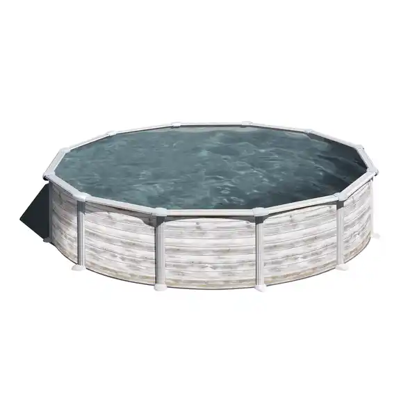 Bild 1 von Rundpool »NORDIC«, weiß, ØxH: 550 x 132 cm