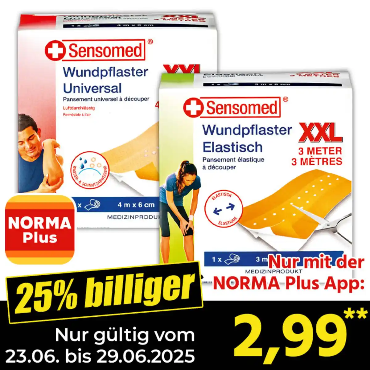 Bild 1 von Sensomed Pflasterrolle XXL