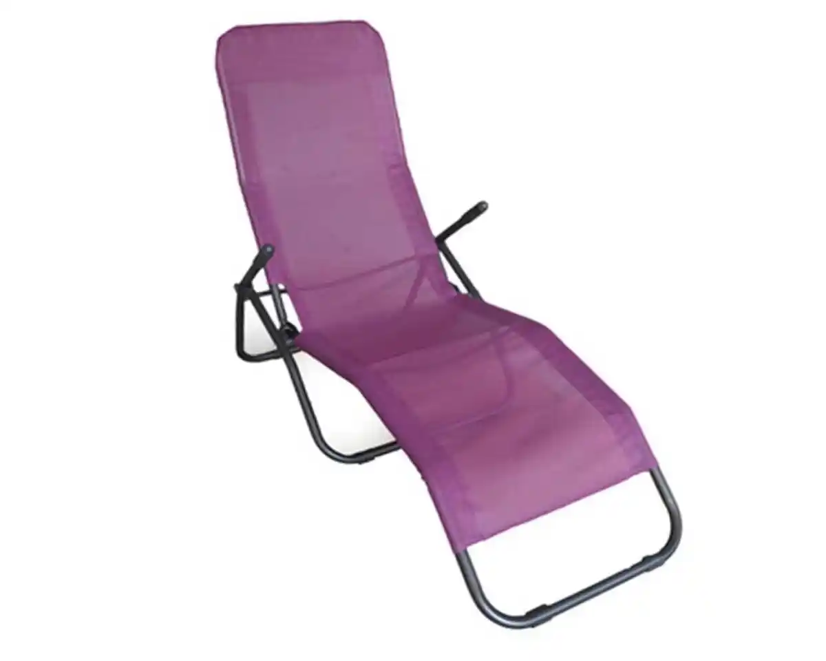 Bild 1 von TrendLine Relaxliege Textilenbespannung, brombeer