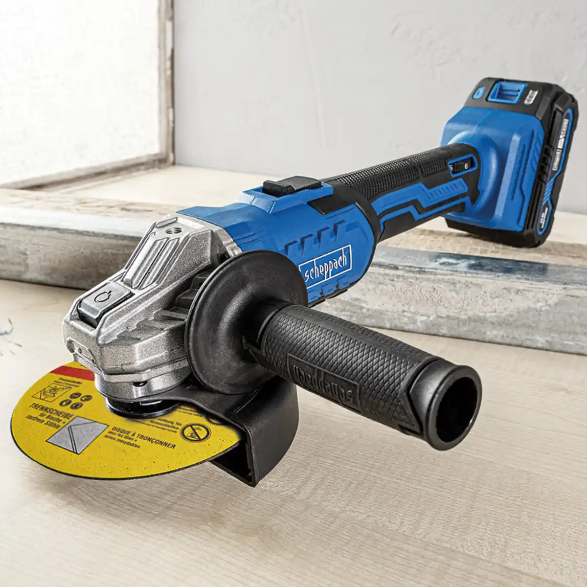 Bild 1 von Scheppach Germany Akku-Winkelschleifer 20V 4,0 Ah